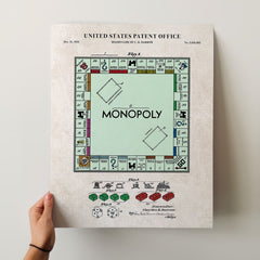 Printable Download: Monopoly Patent Cover