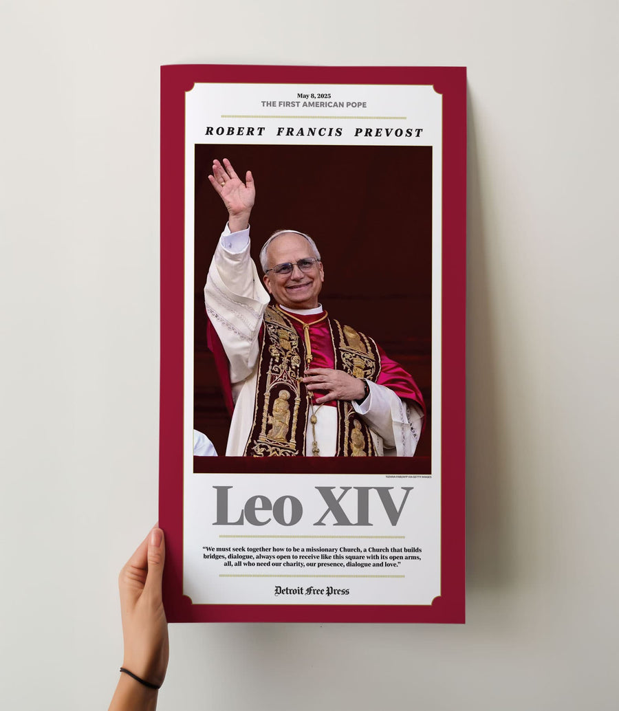 Pope Leo XIV - First American Pope Front Page