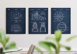 Basketball Hoop Patent Wall Art
