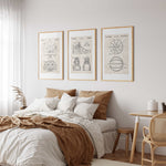 Basketball Ball Patent Wall Art