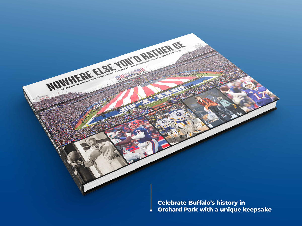 Nowhere Else You’d Rather Be: 50 years of cherished comebacks, concerts and classic moments in Orchard Park