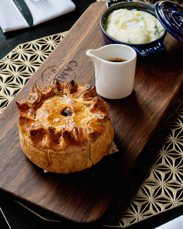 Camden Spit & Larder’s ‘Steak and ale pie.’ PHOTO COURTESY OF MATT CHONG