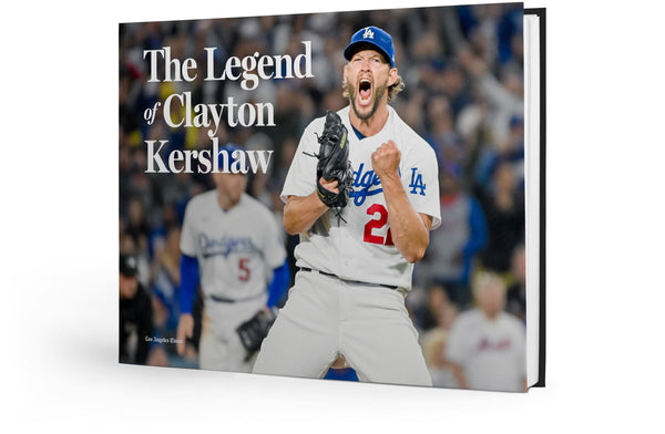Clayton Kershaw Career Retrospective Hardcover Coffee-Table Book