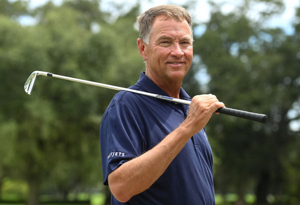 Golfer Davis Love III, photographed on Sept. 2, 2022, in Sea Island, Ga. Love, who played collegiately at UNC, won 21 times on the PGA Tour and was inducted into the World Golf Hall of Fame in 2017. JEFF SINER / THE CHARLOTTE OBSERVER