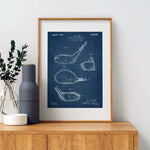Golf Club Patent Poster