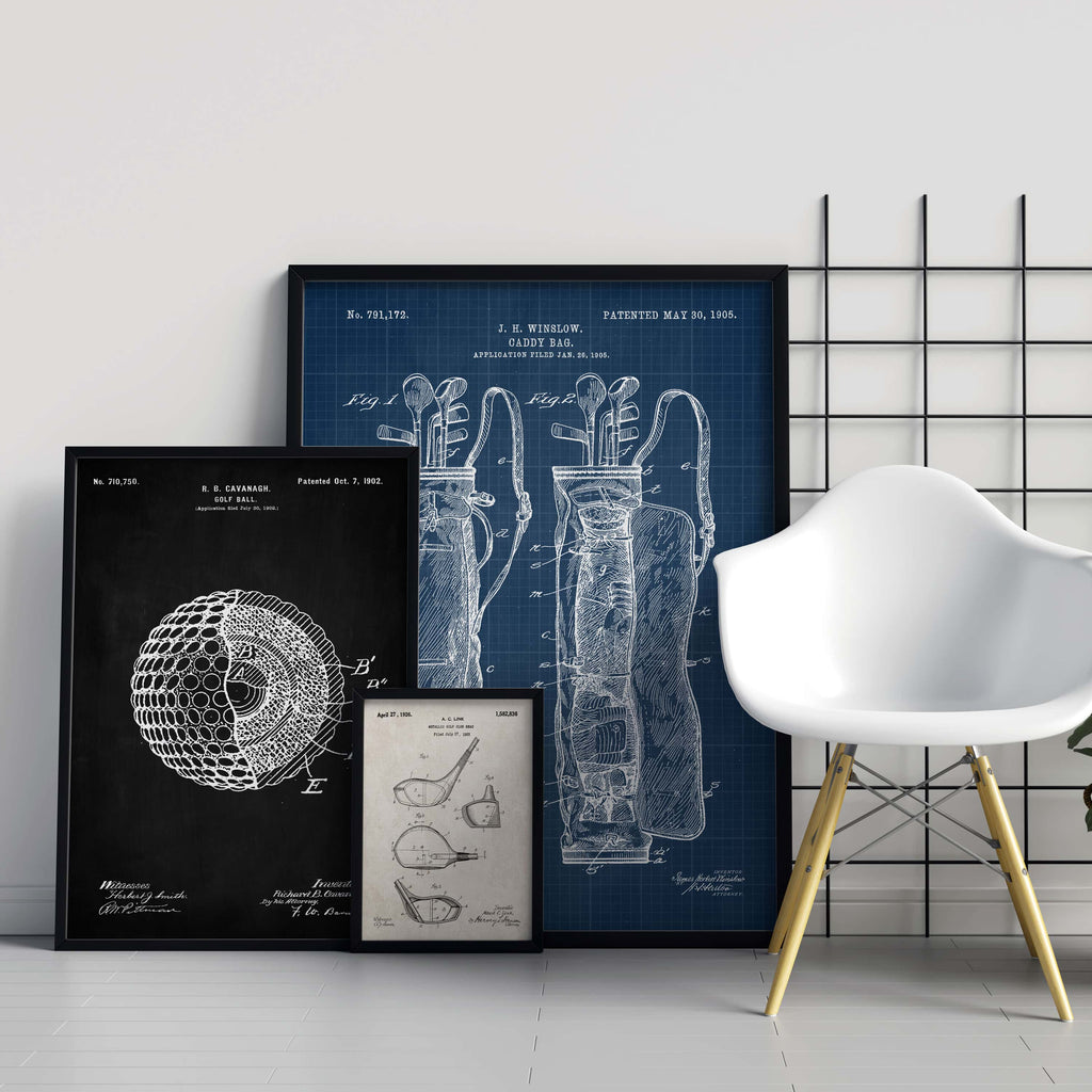 Vintage Golf Patents Set - Printable Digital Download – Pediment Publishing Vintage Golf Patents Set - Printable Digital Download – Pediment Publishing