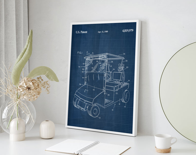 Vintage Golf Patents Set - Printable Digital Download – Pediment Publishing