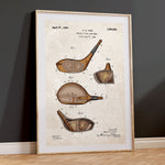 Golf Club Patent Poster