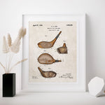 Golf Club Patent Poster
