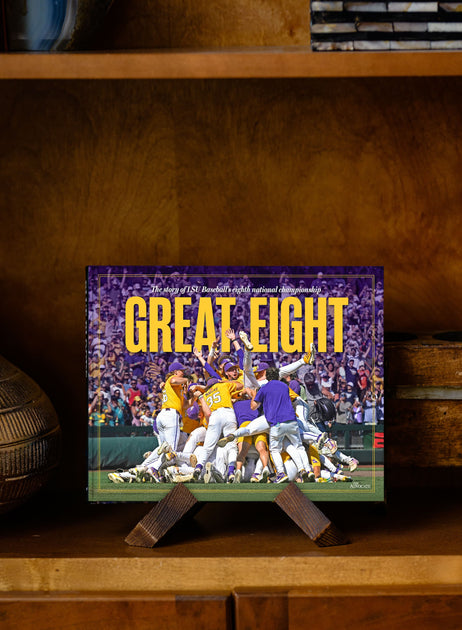 LSU Baseball's Eighth National Championship โ Hardcover Book โ Pediment ...