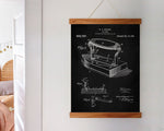 Laundry Room Iron Patent Poster