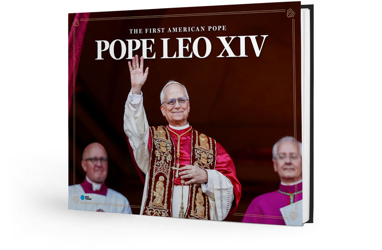 POPE LEO XIV BOOK: The First American Pope - Hardcover Coffee-Table – Pediment Publishing