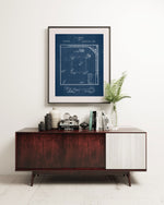 Baseball Field Patent Poster