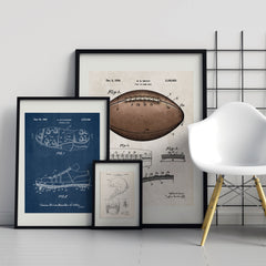 Printable Download: Vintage Football Patents Set Cover