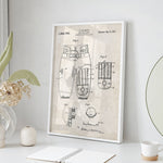 Football Jersey Patent Poster