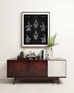 Toy Figure Patent Wall Art