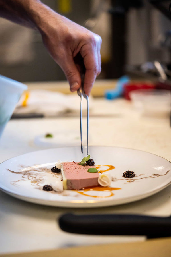 Restaurant Josephine’s ‘Duck liver mousse with preserved Siberian pine cones.’ XAVIER MASCAREÑAS / THE SACRAMENTO BEE