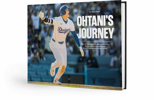Shohei Ohtani Hardcover Book: Record-Breaking Debut Dodgers Season