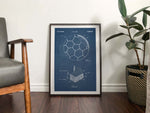 Soccer Ball Patent Poster