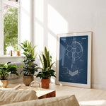 Soccer Ball Patent Poster