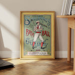 Vintage Baseball Guide Poster