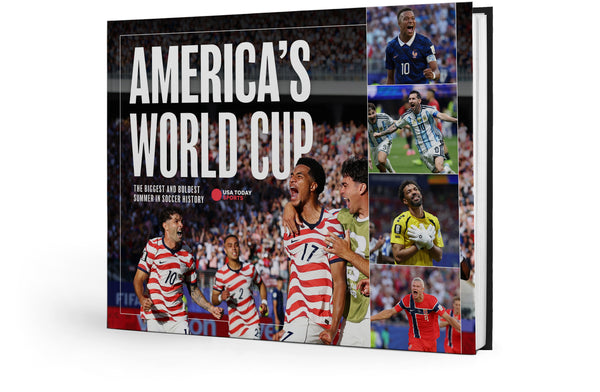 World Cup America 2026 book mockup - Lander mockup