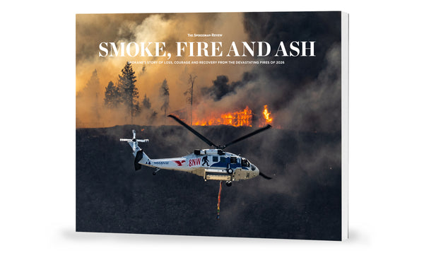 Spokane Fires book mockup - Lander mockup softcover