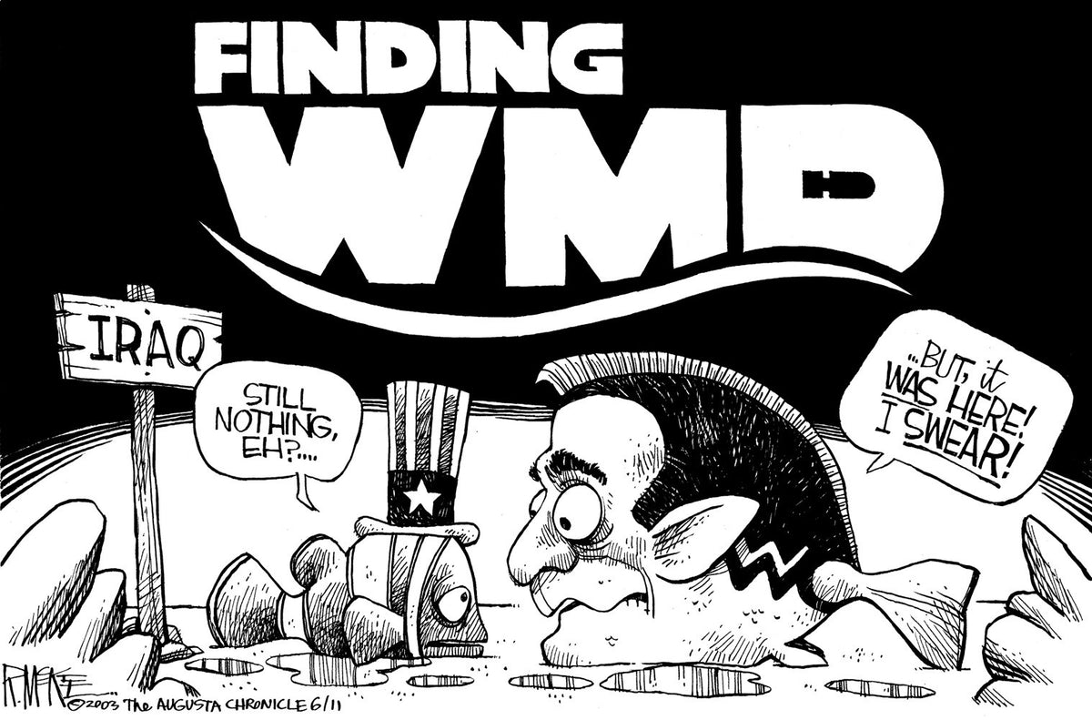 Painting with a Broad Brush: A collection of cartoons by Rick McKee