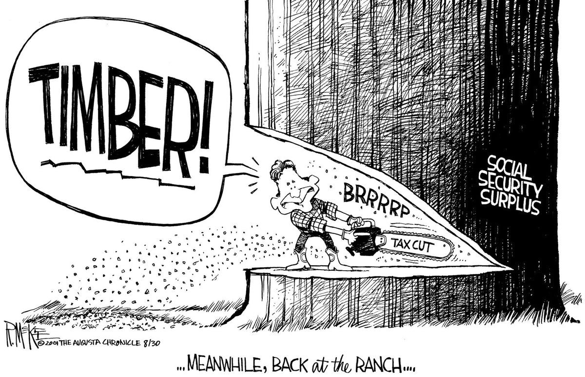 Painting with a Broad Brush: A collection of cartoons by Rick McKee