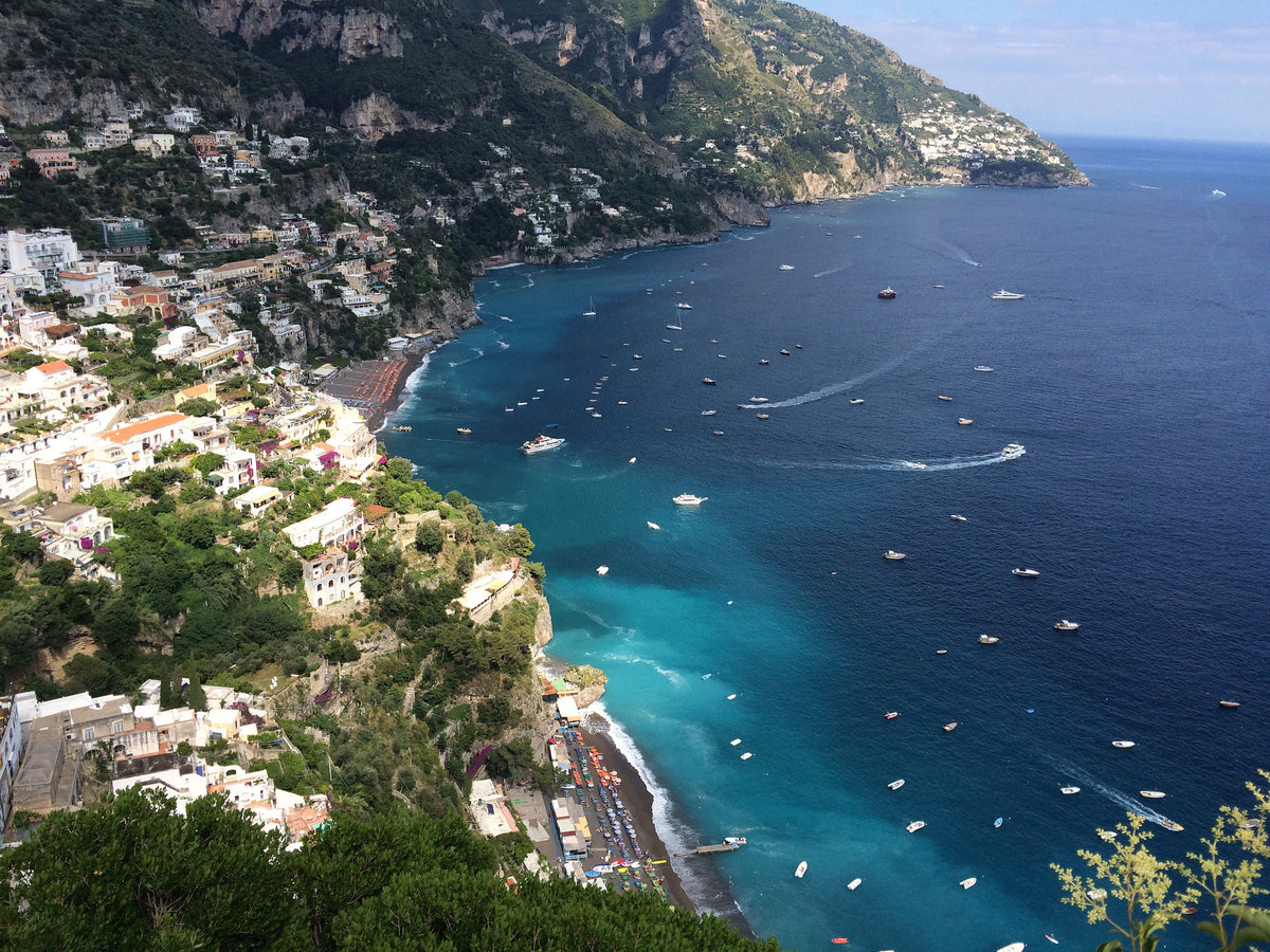 Town of Positano on the Amalfie Coast, Italy. Courtesy Wayne E. Phaneuf
