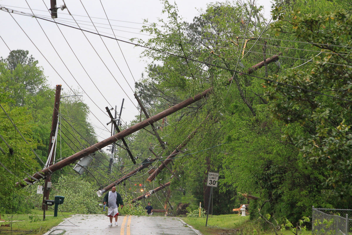 31 Miles of Destruction: The Aftermath of a Tornado that Ripped Through Northeast Mississippi