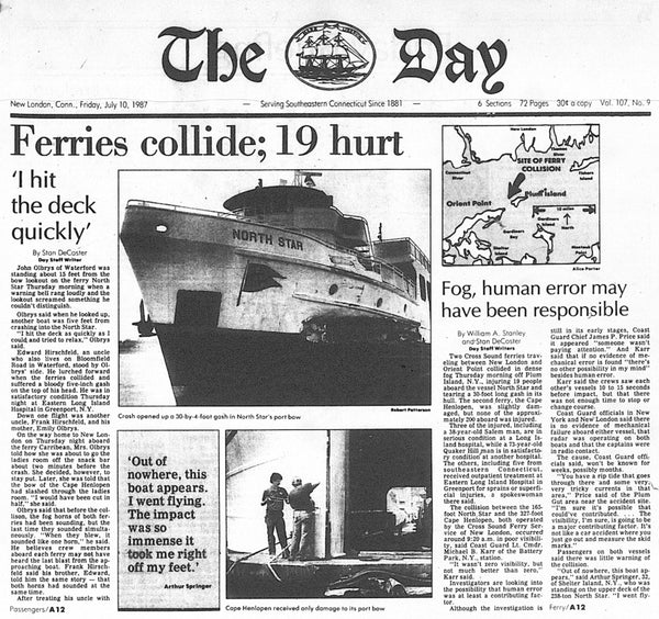 When Disaster Strikes: Shipwrecks, Storms and Other Calamities in Southeastern Connecticut