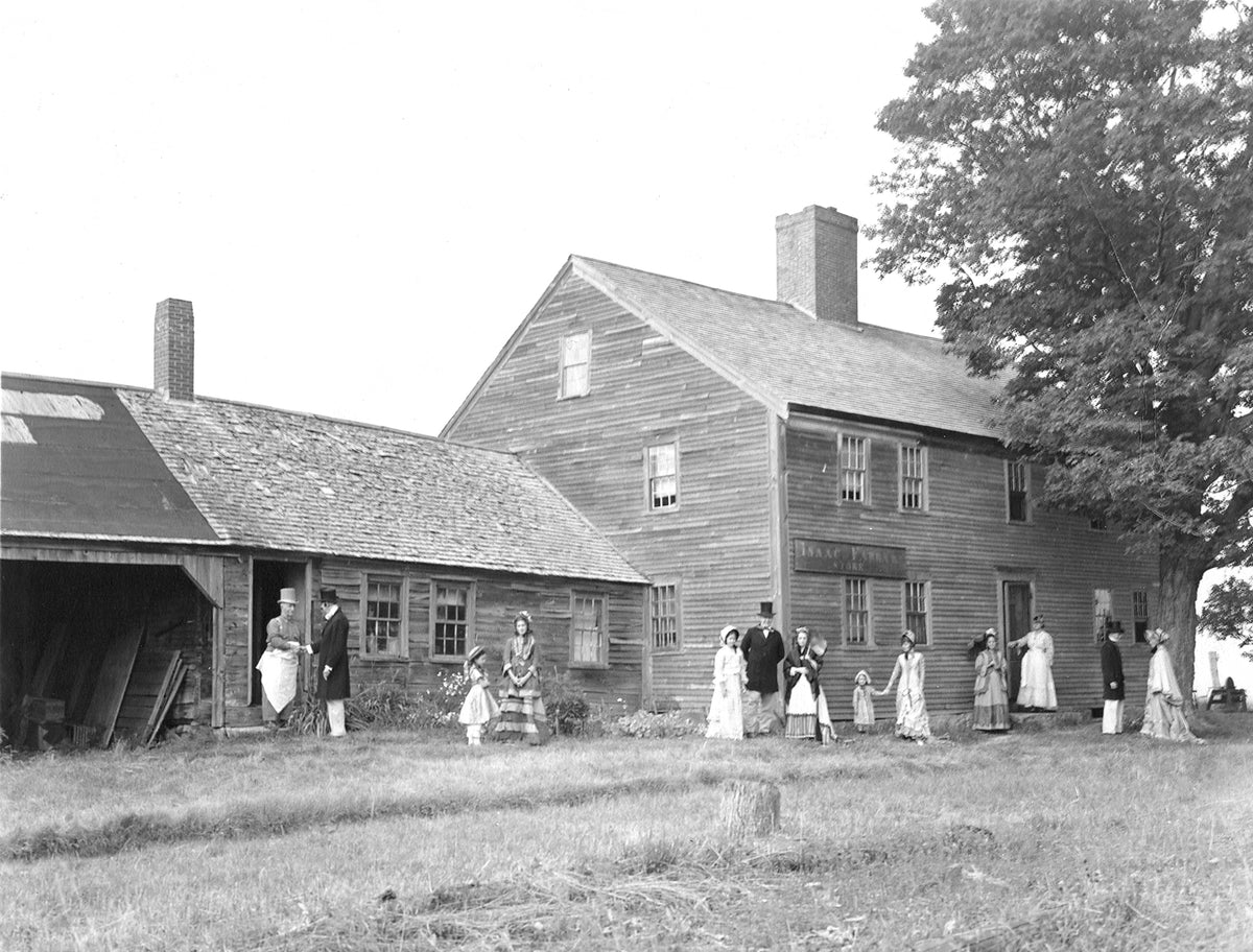 Farrar Tavern on Parade Road, built sometime before 1782. Taverns were needed every 10-12 miles to provide food and lodging for travelers in the 18th and early 19th centuries. Meredith Historical Society