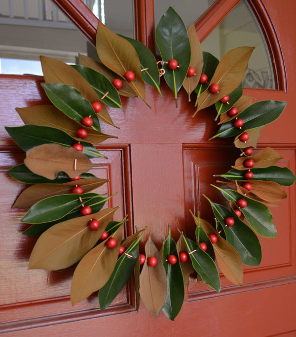 Magnolia wreath. Marcia Westcott Peck / The Oregonian