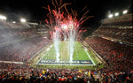 Fireworks top off the post-game festivities after the final Denver Broncos football game at Mile High Stadium on Dec. 23, 2000. Craig F. Walker / The Denver Post