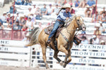 Hailey Kinsel, of Cotulla, Texas, competes in barrel racing. Michael Cummo / Wyoming Tribune Eagle