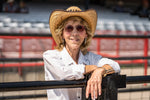 Laramie County School District 1 employee and volunteer Terri Kirby smiles while working at Frontier Park. Michael Smith / For the Wyoming Tribune Eagle