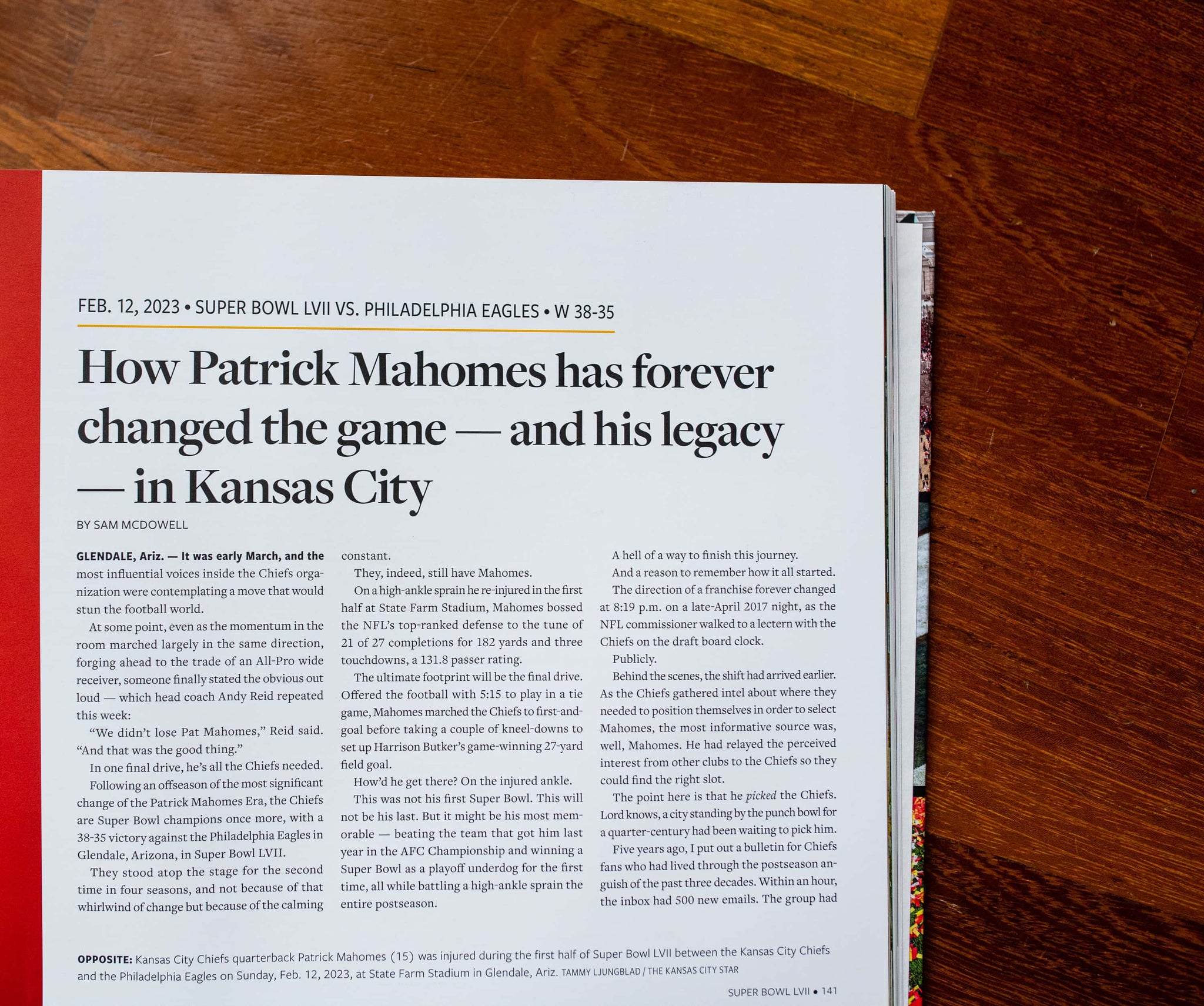 Kansas City Chiefs 2022-2023 Season - Hardcover Book by the KC Star –  Pediment Publishing