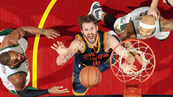 Kevin Love never lost his ability to dominate the backboards thanks to an ability to read shots and get great position. Joshua Gunter / cleveland.com