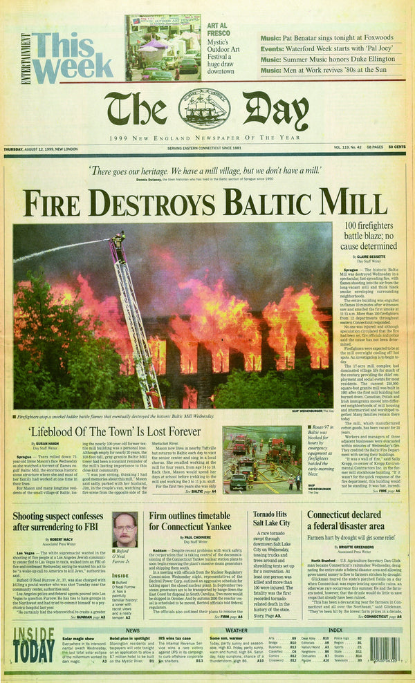 When Disaster Strikes: Shipwrecks, Storms and Other Calamities in Southeastern Connecticut