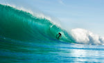 Surfer Yoni Klein pulls into a wave at Black's Beach in La Jolla, Dec. 8, 2015. K.C. Alfred / The San Diego Union-Tribune