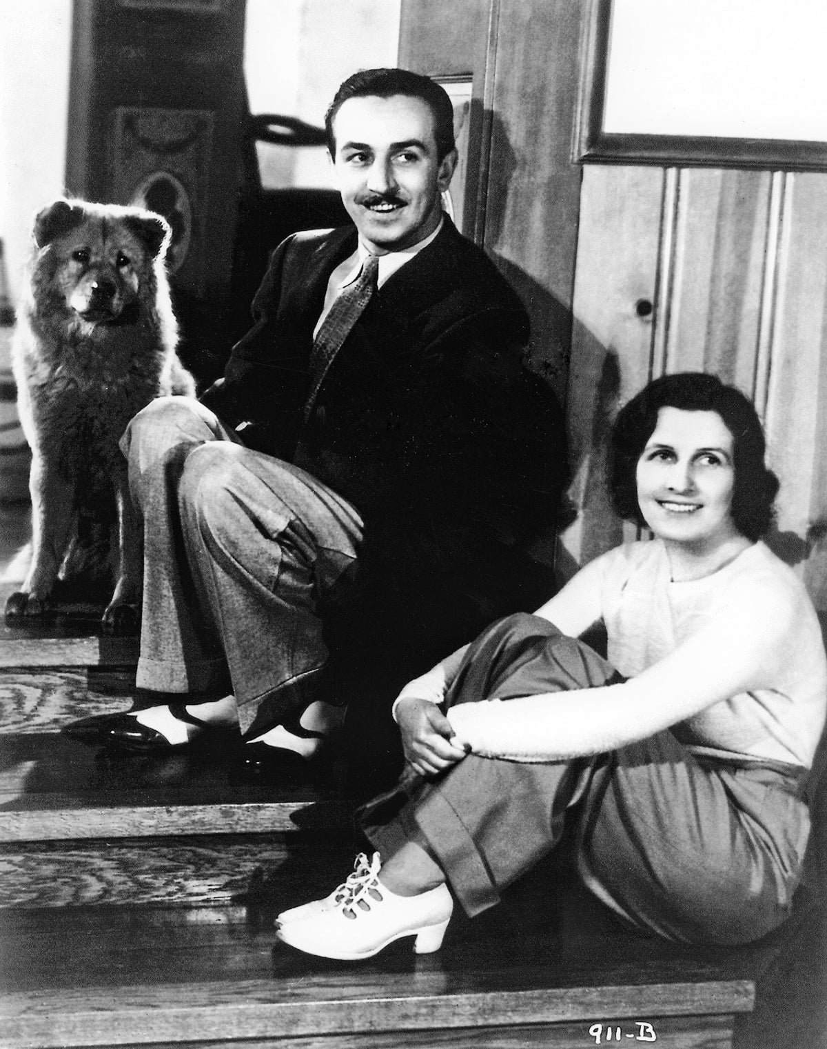 Walt and Lillian Bounds Disney. Courtesy HS 03-37-5