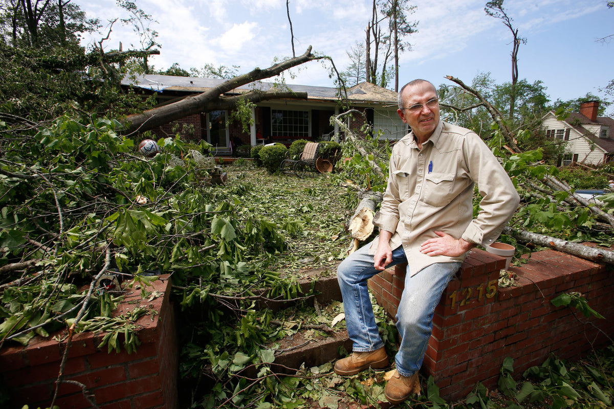 31 Miles of Destruction: The Aftermath of a Tornado that Ripped Through Northeast Mississippi
