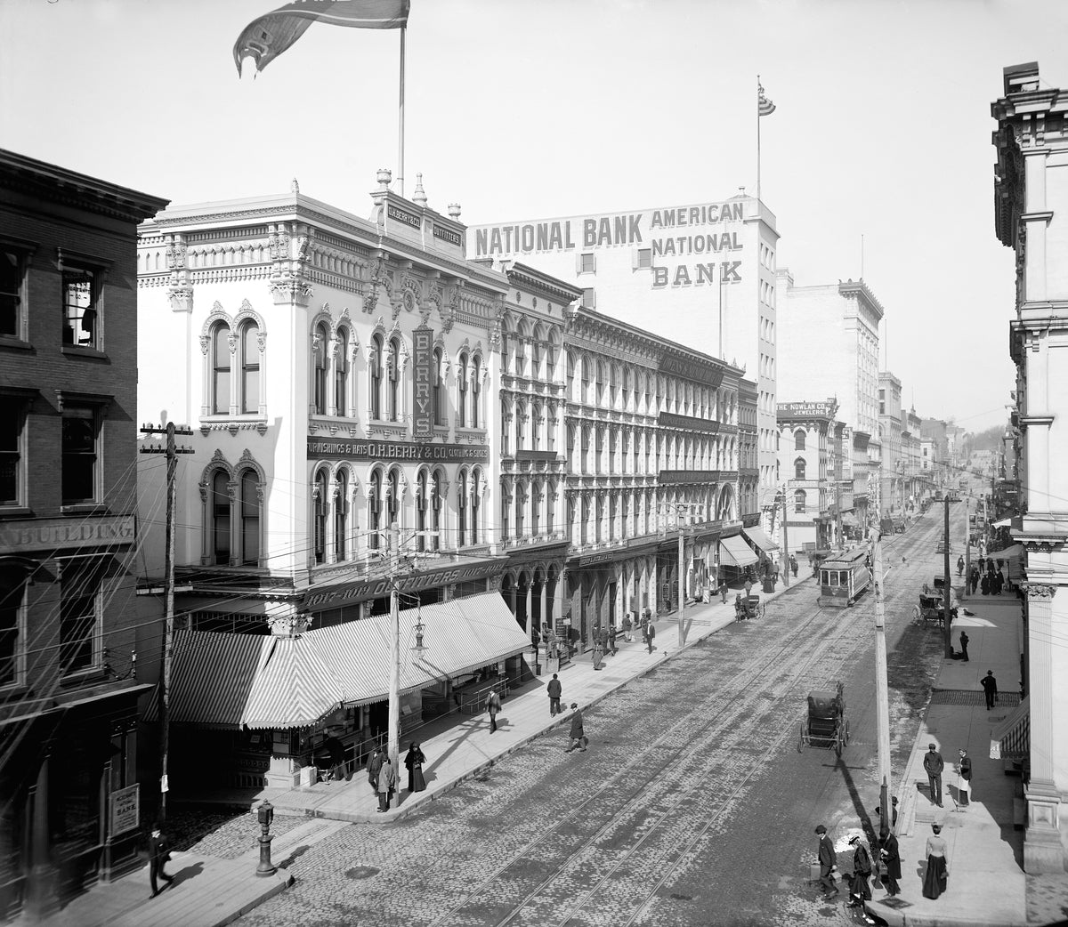 Main Street in Richmond, circa 1905. Courtesy Library of Congress / #LC-DIG-det-4a17604