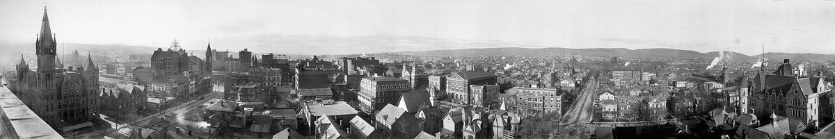 Scranton in 1912. Courtesy Library of Congress / #2007661486