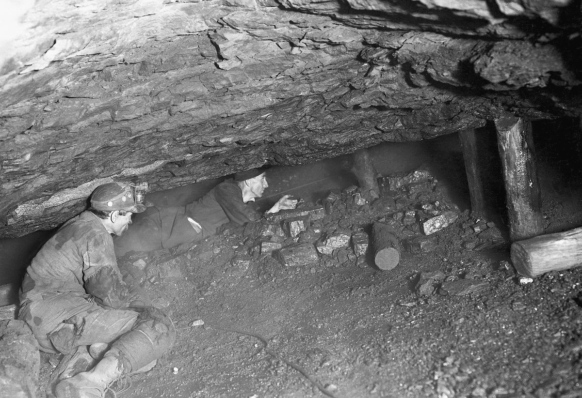 Coal mining in Scranton, early 1900s. Courtesy Scranton Times-Tribune