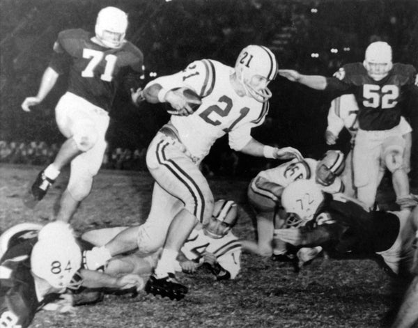 Jerry Stovall starred as a halfback and defensive back during his LSU career, winding up as the Heisman Trophy runner-up in 1962. The Advocate