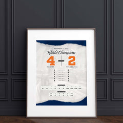 Houston 2022 Championship By the Numbers Cover
