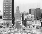 Downtown Buffalo in the early 1950s. Courtesy Buffalo News Archives