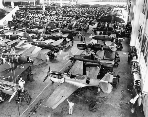 During World War II, the Curtiss-Wright plant in Buffalo was one of the nation’s biggest suppliers of P-40 fighter planes. Buffalo News archives